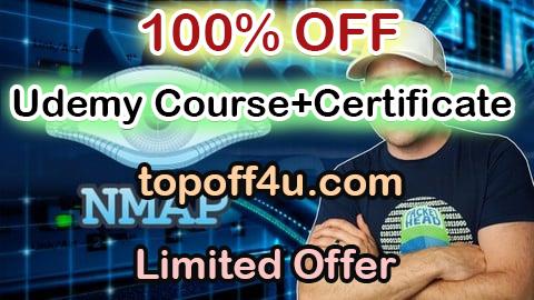 Free Coupon Code Nmap for Ethical Hackers - The Ultimate Hands-On Course 100% OFF