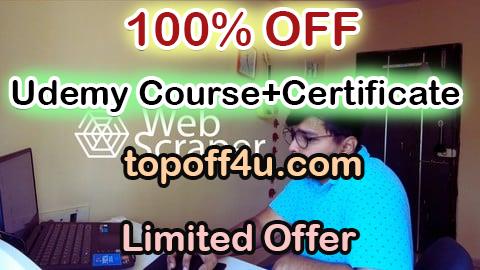 Free Coupon Code No-Code Web Scraping with Live Projects 100% OFF