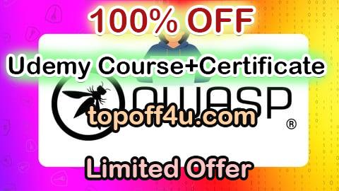 Free Coupon Code OWASP Top 10 - Web Application Security 2025 Updates 100% OFF