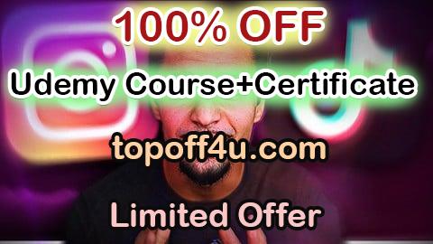 Free Coupon Code Percer en 2025 : Secrets Algorithme TikTok & Instagram 100% OFF
