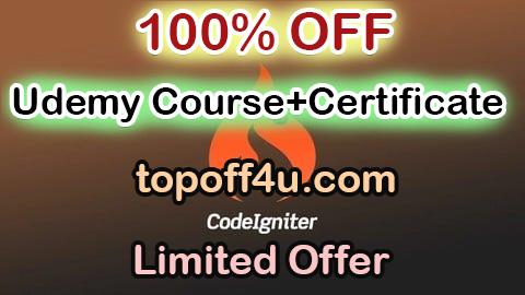 Free Coupon Code PHP CodeIgniter 4: Build Coffee Shop Management System 2026 100% OFF