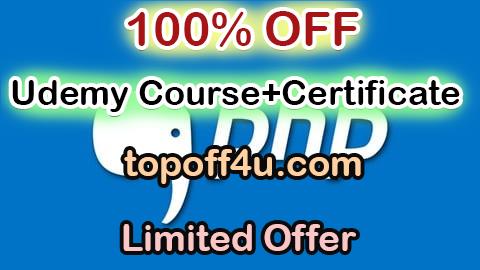 Free Coupon Code PHP for Beginners: Learn PHP OOP PHP PDO and PHP Security 100% OFF