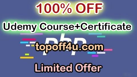 Free Coupon Code PHP for Beginners: PHP Crash Course 100% OFF