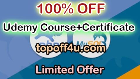 Free Coupon Code PHP for Beginners: The Complete PHP MySQL PDO Course 100% OFF