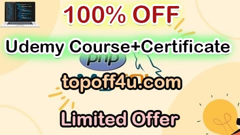 Free Coupon Code PHP - Master PHP for Back End Web Development with MySQL 100% OFF