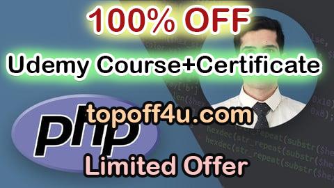 Free Coupon Code PHP Tutorial Beginner to Advanced 100% OFF