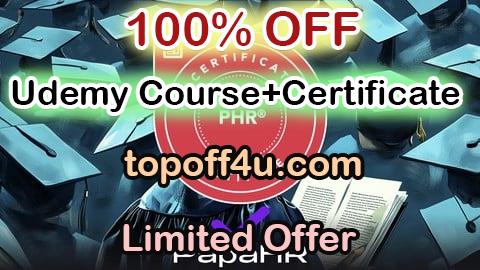 Free Coupon Code PHR Professional in Human Resources HRCI exam prep+test [EN] 100% OFF