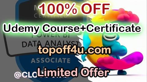 Free Coupon Code PL-300: Microsoft Power BI Data Analyst - May 2025 100% OFF