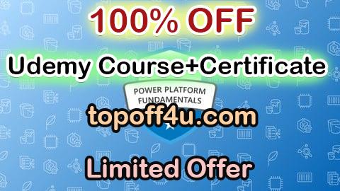 Free Coupon Code PL-900: Microsoft Power Platform Fundamentals Practice Exams 100% OFF