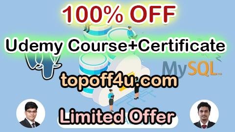 Free Coupon Code PostgreSQL and MySQL for Beginners 100% OFF