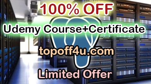 Free Coupon Code PostgreSQL for Developers: Design, Query & Scale Databases 100% OFF