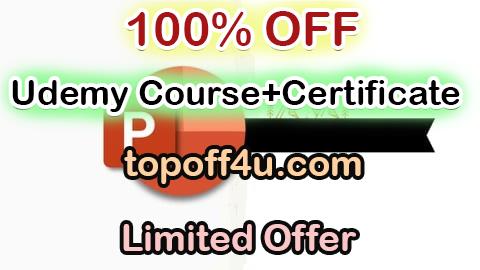 Free Coupon Code PowerPoint Design Bootcamp: Build 15 Stunning Presentations 100% OFF