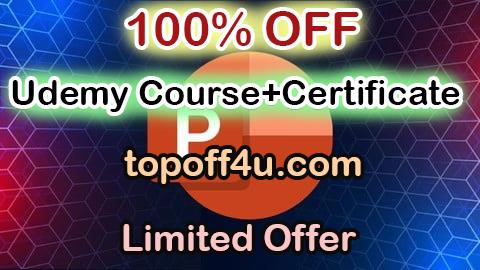 Free Coupon Code PowerPoint Masterclass: Create Professional Presentations 100% OFF