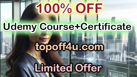 Free Coupon Code Professional Diploma of Product Owner 100% OFF