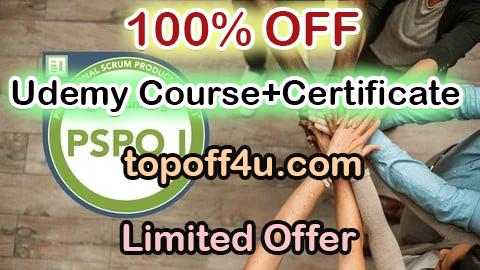Free Coupon Code Professional Scrum Product Owner I (PSPO I) Practice Test 100% OFF