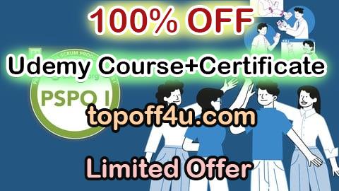 Free Coupon Code Professional Scrum Product Owner I (PSPO I) Practice Test 100% OFF