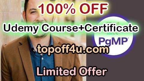 Free Coupon Code Program Management Professional (PgMP) Practice Exam 2024 100% OFF