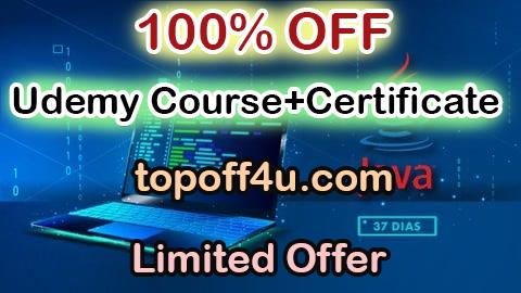 Free Coupon Code Programador Java en 37 Días Con práctica de Entrevista y más 100% OFF