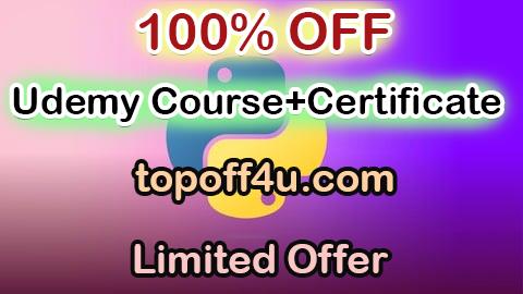 Free Coupon Code Project Based Python Create 8 Powerful Tools Step by Step 100% OFF