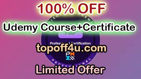 Free Coupon Code Project Management Professional (PMP) 2026 100% OFF