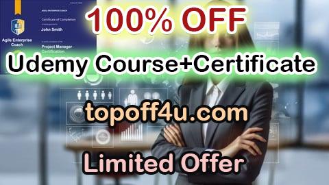 Free Coupon Code Project Manager Certification 100% OFF