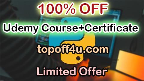 Free Coupon Code Python Bootcamp From Fundamentals to Advanced 100% OFF