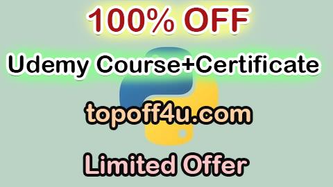 Free Coupon Code Python Certification Preparation:4 Practice Tests 100% OFF