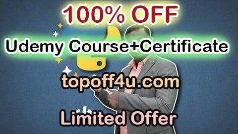 Free Coupon Code Python Course: Basics to Advanced 2025 100% OFF