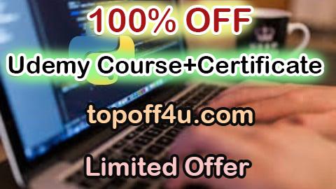 Free Coupon Code Python Crash Course for Absolute Beginners 2025 100% OFF