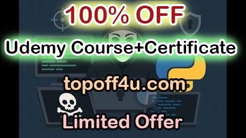 Free Coupon Code Python Ethical Hacking Pentest for Hackers Scripting Basics 100% OFF