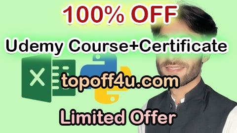 Free Coupon Code Python Excel (OpenPyXL) Programming with Coding Exercises 100% OFF