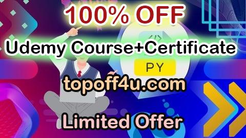 Free Coupon Code Python for Complete Beginners 100% OFF