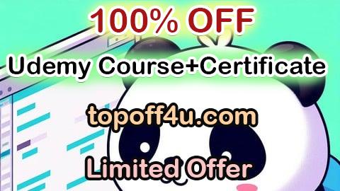 Free Coupon Code Python for Data Analysis / Data Science: A Crash Course 100% OFF