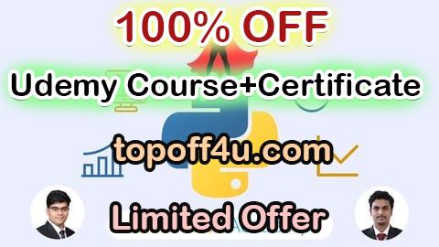 Free Coupon Code Python for Data Science: Python Programming & Data Analysis 100% OFF