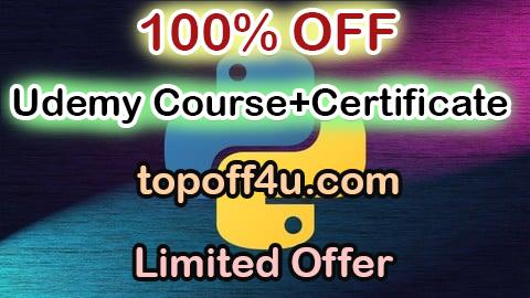 Free Coupon Code Python for Data Science: The Complete Data Science Bootcamp 100% OFF