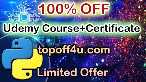 Free Coupon Code Python for Machine Learning: The Complete Beginner's Course 100% OFF