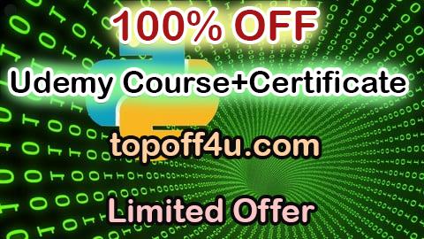 Free Coupon Code Python for Scientific Computing & Deep Learning (4 Projects) 100% OFF