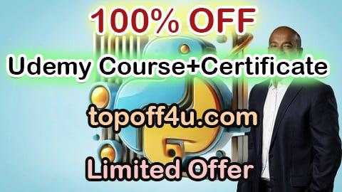Free Coupon Code Python Mastery: 100 Days, 100 Projects 100% OFF