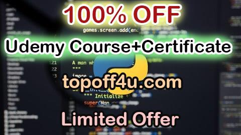 Free Coupon Code Python Mastery: 4 Proven Practice Tests for Exam Success 100% OFF