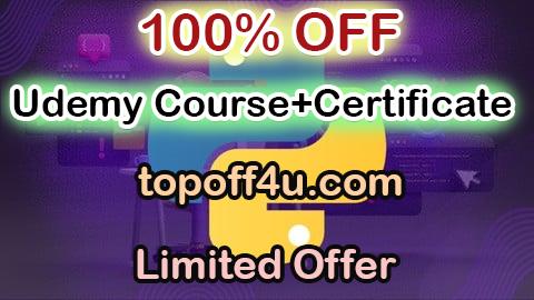 Free Coupon Code Python Programming: Build a Strong Foundation in Coding 100% OFF