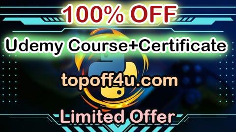Free Coupon Code Python Programming for PCEP Beginner to Certified 100% OFF