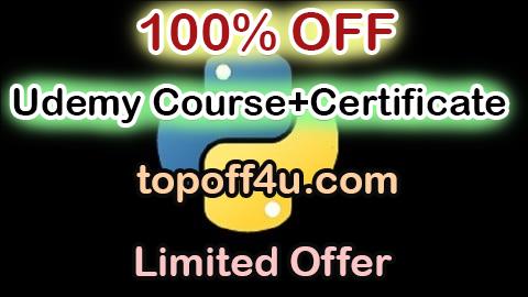Free Coupon Code Python Programming Professional Course 100% OFF