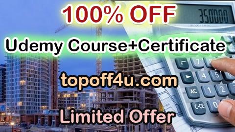 Free Coupon Code Quantity Surveying & Estimation Mastery: AutoCAD, Excel, BBS 100% OFF