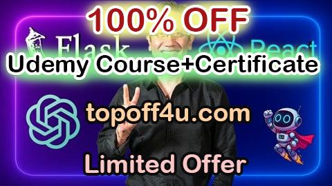 Free Coupon Code React, Flask, Python, MySql y ChatGPT IA - App Full Stack! 100% OFF