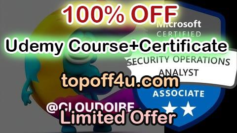 Free Coupon Code SC-200: Microsoft Security Operations Analyst May - 2025 100% OFF