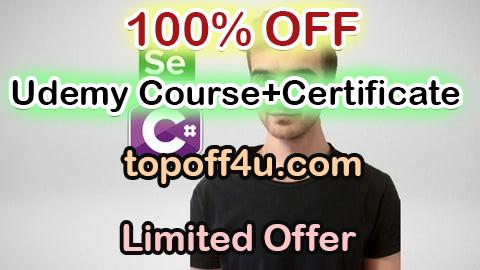 Free Coupon Code Selenium in C# - Setup Simple Test Automation Framework 100% OFF