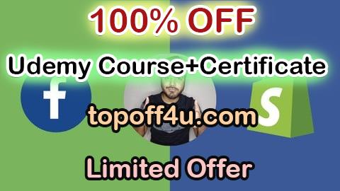 Free Coupon Code Sell Products with Facebook Ads Fast On Shopify 100% OFF