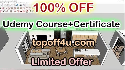 Free Coupon Code SketchUp 2023: The A-Z Course to Mastering 3D Modeling 100% OFF