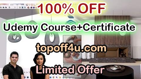 Free Coupon Code SketchUp Curved Modeling to DIY Papier Mache Chandelier 100% OFF