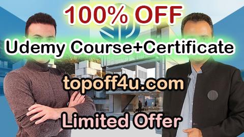 Free Coupon Code SketchUp Masterclass- for Architects and 3D Modelers 100% OFF